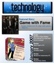 Blast Magazine, January, 2007 technology page