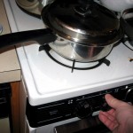 broc008 Make sure you lower the heat when you cover the pan!