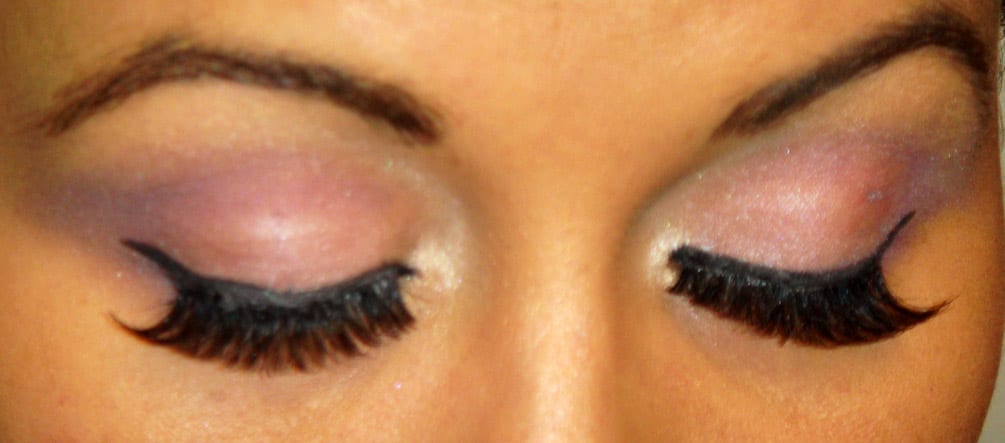 false eyelashes with bows. the drugstore false lashes