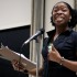 Slam poet Iyeoka performs at the  African & Caribbean Cultural Night at Boston University on February 19, 2009. / Peter Keeling for Blast Magazine