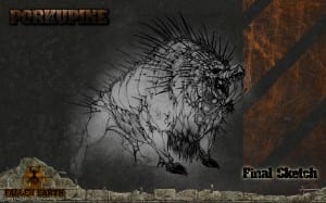 Porkupine...Jeeze that's scary