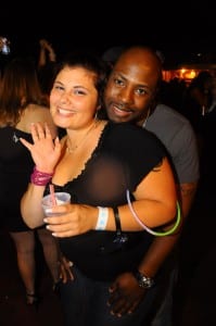 Jamie Klus of Burlington and Dimitry Goin of Boston