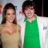 Miss Boston 2009 competition hosts Alida D’Angona (Miss Boston 2008) and MTV Real World Alum Randy Barry (Blast staff photo/Sarah Gordon)