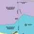 Missing plane, courtesy of the Daily Mail A Brazilian Air Force hand out shows the area in which air traffic controllers lost track of the plane.