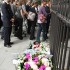 Mourners enter the Notre Dame Cathedral in Paris for Wednesday's private memorial service. Courtesy of Bob Edme/Associated Press Mourners enter the Notre Dame Cathedral in Paris for Wednesday's private memorial service. Courtesy of Bob Edme/Associated Press