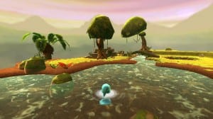 taking a swim