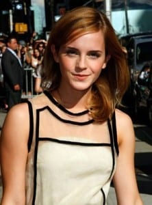 Emma Watson in New York the next day. (Media credit/WireImage)