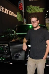 Seth Rogen attends the unveiling of the Green Hornet's Black Beauty car at 2009 Comic-Con International's Preview Night