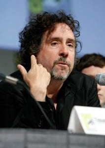 Tim Burton speaks during a panel discussion for "9"