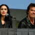 Megan Fox and Josh Brolin speak during a panel discussion for "Jonah Hex"