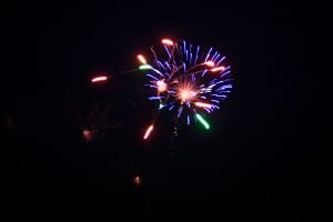 Fireworks in Middleburg