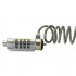 Coiled security lock.