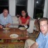 Blast author John M. Guilfoil (left) enjoys "Fish Tuesday."