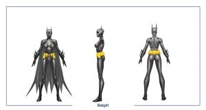 Concept Art For Batgirl's Body