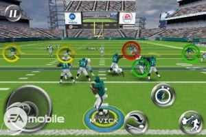 Michael Vick in Madden 10 (mobile)