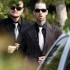 Travis Barker attends the funeral (Media credit/WireImage) Travis Barker attends the funeral (Media credit/WireImage)