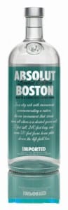 ABSOLUT Boston Bottle