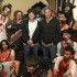 Jesse Eisenberg (center left) and co-star Woody Harrelson (center right) pose for a photo with zombies before a screening of Zombieland at AMC Loews Boston Common Theater in Boston. Jesse Eisenberg (center left) and co-star Woody Harrelson (center right) pose for a photo with zombies before a screening of Zombieland at AMC Loews Boston Common Theater in Boston.