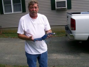 Wayne Marshall holding his catch (Media credit/Courtesy of Wayne Marshall)