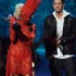 ladygaga Lady Gaga accepting "Best New Artist" award