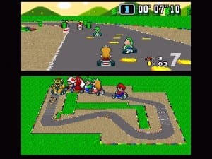 It looks a lot like the DS version, thanks to the mini-map on the bottom.