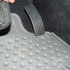 An example of accelerator pedal interference caused by out-of-position all-weather floor mat. (Media credit/Courtesy of NHTSA)