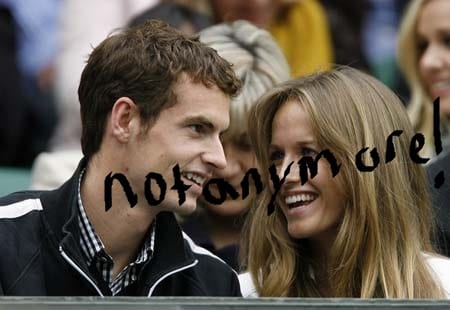 andy murray girlfriend 2009. Andy Murray, tennis star,