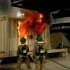 ATF fire engineers put out a fire after the testing is completed. (Media credit/Courtesy of the ATF)