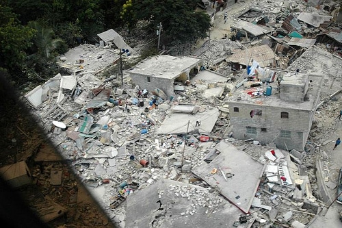 Port-au-Prince destroyed Port-au-Prince destroyed