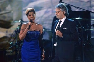 Mary J. Blige and Andre Bocelli
