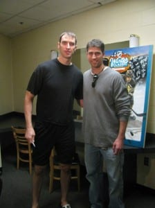 Fox with Zdeno Chara in mid-December