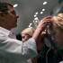 Glam Squad at Safar Salon: Serge Safar styles Glam Doll Ella Barnette. (Blast staff photo/Steve Klise)