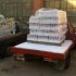 East Boston locals loaded thousands of cartons of water onto a boat bound for Haiti. Media credit/Sam Peters