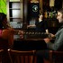 That's Ali's boyfriend. She's still more interested in the Guinness. (Blast staff photo/Steve Osemwenkhae)
