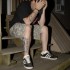 Sittin on steps
