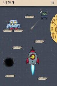 Doodle Jump for the iPhone