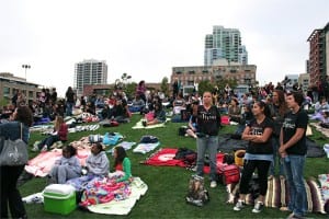 Twilight Night Crowd