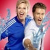 Will and Sue throw slushies