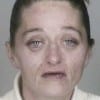 This October 15, booking photograph released by the Quincy Police Department shows Jill Quigg, arrested after police said she broke into a neighbor's apartment. Quigg won acclaim for her South Boston accent in the 2007 film "Gone Baby Gone." (Quincy Police Department)