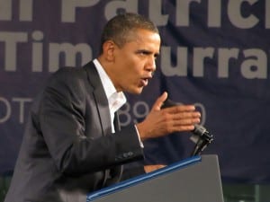 Addressing a pragmatic concern, Obama promised the crowd 'We don't want to give tax breaks to companies that are shipping jobs overseas. We want to give tax breaks to companies that are creating jobs right here in Massachusetts.' Later in the afternoon, some paid more than $30,000 a ticket to meet the president at a privately-hosted fundraiser in Newton. Addressing a pragmatic concern, Obama promised the crowd 'We don't want to give tax breaks to companies that are shipping jobs overseas. We want to give tax breaks to companies that are creating jobs right here in Massachusetts.' Later in the afternoon, some paid more than $30,000 a ticket to meet the president at a privately-hosted fundraiser in Newton.