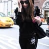 Capri Anderson enters a Midtown Manhattan office building on November 22 in New York (WireImage)