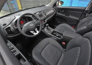 sportage frontseat