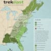 trekeast map