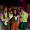 1 - Annie Winneg as Eurydice with Stones - Raining Elevator - by Rob Lorino