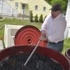Frank Zoll at work. (Courtesy of Zoll Cellars.)