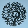 A wide range of green gifts can be obtained from nonprofit organizations that use the proceeds to fund important work and from green companies, easily found online, that sell recycled, recyclable or otherwise sustainably sourced and produced merchandise. Pictured: Organic Bug's Tree of Life recycled metal folk art. (Media credit/Organic Bug)