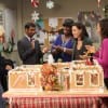 The gang celebrates not only the holiday, but their dedication to their friend and boss, Leslie Knope (Amy Poehler).