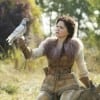 Snow White (Ginnifer Goodwin) looking so cute it hurts, as a dove delivers her a message from her true love