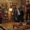 ssell (Dermot Mulroney) shotguns a beer during a rousing game of "True American."