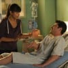 Cece (Hannah Simone) rushes to the hospital where Schmidt (Max Greenfield) is recuperating from a penis-related injury.